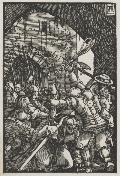 La Caída y Redención del Hombre: Cristo Cargando la Cruz de Albrecht Altdorfer