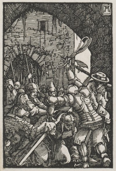 La caída y redención del hombre: Cristo llevando la cruz de Albrecht Altdorfer