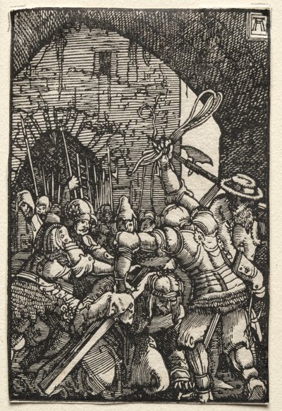 La caída y redención del hombre: Cristo llevando la cruz, c. 1515 de Albrecht Altdorfer
