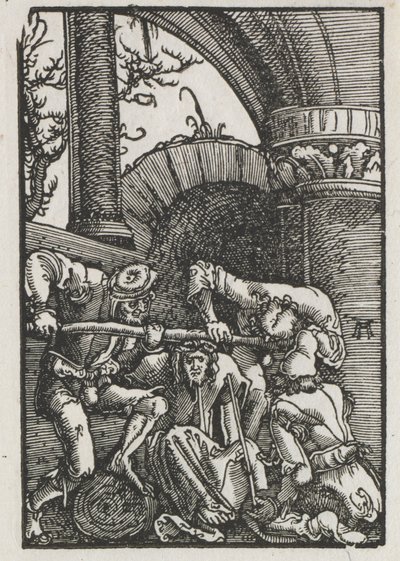 La Caída y Redención del Hombre: Cristo Coronado de Espinas de Albrecht Altdorfer