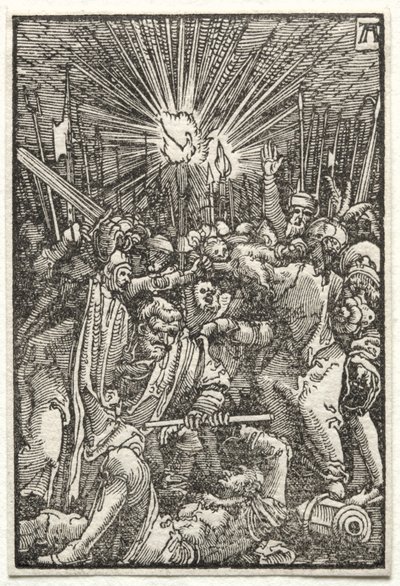 La caída y redención del hombre: Cristo capturado, c. 1515 de Albrecht Altdorfer