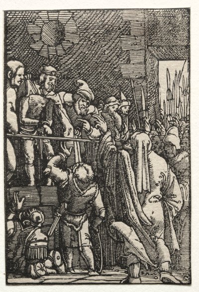La caída y redención del hombre: Ecce Homo, c. 1515 de Albrecht Altdorfer