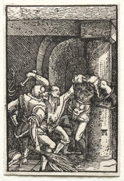 La Caída y Redención del Hombre: Flagelación de Cristo, c. 1515 de Albrecht Altdorfer