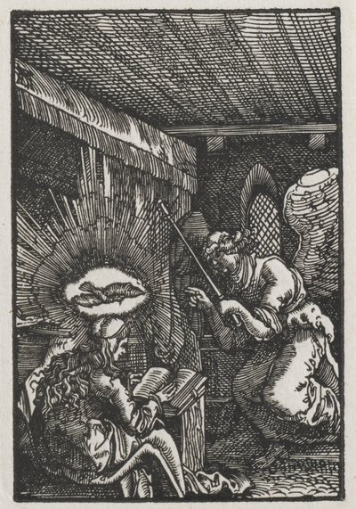 La caída y redención del hombre: La Anunciación de Albrecht Altdorfer