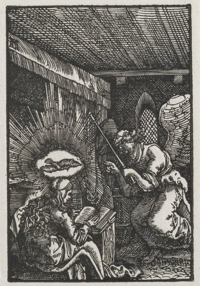 La caída y redención del hombre: La Anunciación de Albrecht Altdorfer