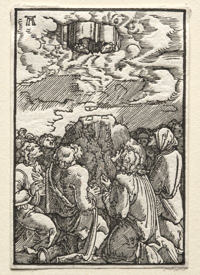 La Caída y Redención del Hombre: La Ascensión, c. 1515 de Albrecht Altdorfer