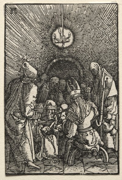 La caída y redención del hombre: La circuncisión, c. 1515 de Albrecht Altdorfer