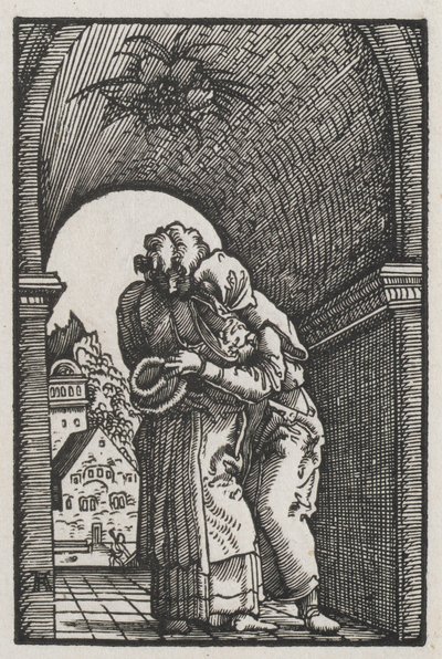 La caída y redención del hombre: El abrazo de Joaquín y Ana en la Puerta Dorada de Albrecht Altdorfer