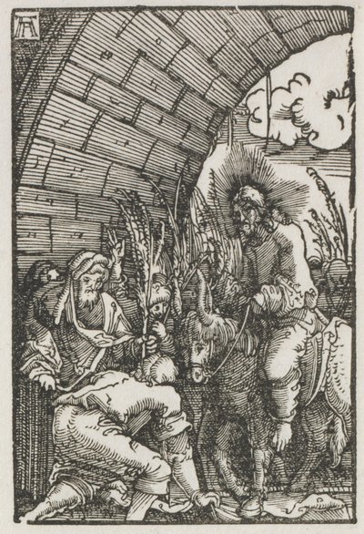 La Caída y Redención del Hombre: La Entrada en Jerusalén, c. 1515 de Albrecht Altdorfer