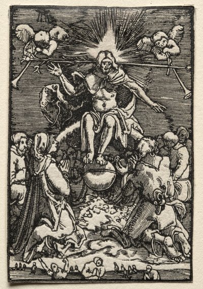 La caída y redención del hombre: El Juicio Final, c. 1515 de Albrecht Altdorfer