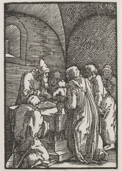 La Caída y Redención del Hombre: La Presentación de Cristo en el Templo de Albrecht Altdorfer