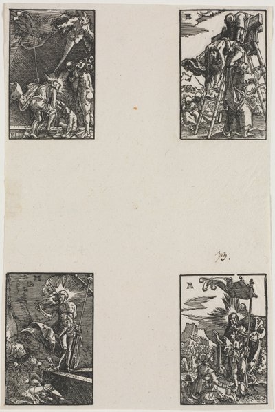 La Caída y Redención del Hombre, c. 1515 de Albrecht Altdorfer