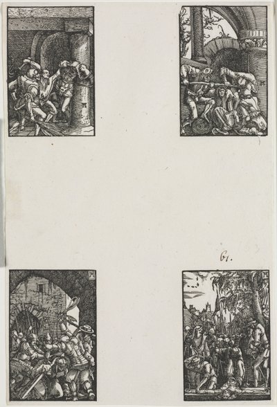 La caída y redención del hombre de Albrecht Altdorfer
