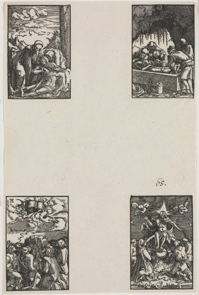 La caída y redención del hombre, c. 1515 de Albrecht Altdorfer