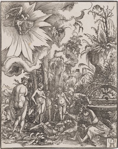 El juicio de Paris, 1511 de Albrecht Altdorfer