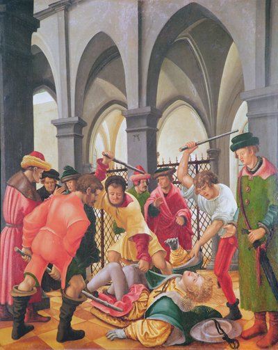 El martirio de San Florián de Albrecht Altdorfer