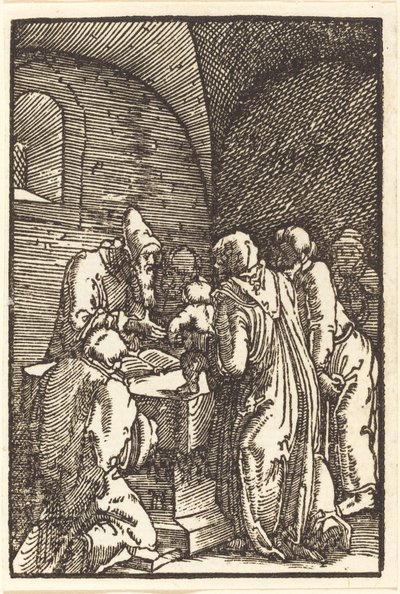 La Presentación de Cristo en el Templo de Albrecht Altdorfer