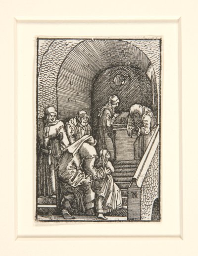 La Presentación de la Virgen, de la Caída y Redención del Hombre de Albrecht Altdorfer