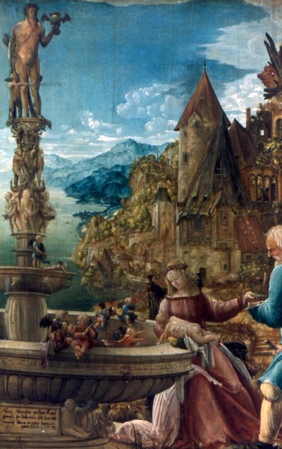 El descanso en la huida a Egipto, 1510 de Albrecht Altdorfer