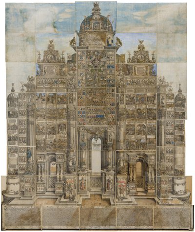 El Arco Triunfal del Emperador Maximiliano I de Albrecht Altdorfer