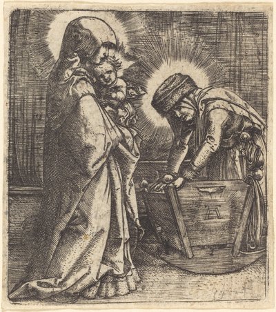 La Virgen y el Niño y Santa Ana de Albrecht Altdorfer