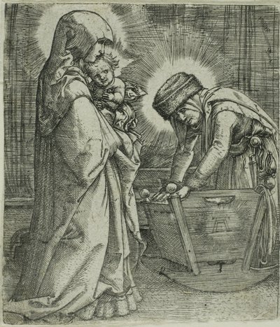 La Virgen y el Niño con Santa Ana en la Cuna de Albrecht Altdorfer