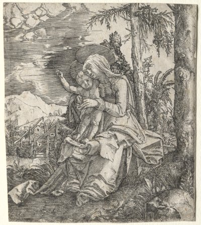 La Virgen en un Paisaje de Albrecht Altdorfer