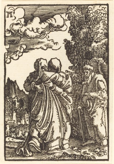 La visitación de Albrecht Altdorfer