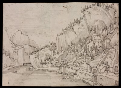 Sarmingstein an der Donau de Albrecht Altdorfer