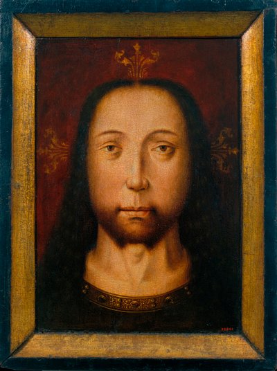 La sainte face - El Santo Rostro - Pintura del círculo de Bouts, Aelbrecht (Albrecht, c1455-1549), Óleo sobre madera c1500 (37,4x28,2cm) - Museu Nacional d
