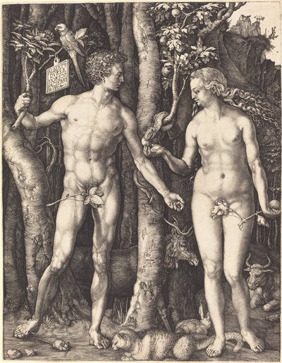 Adán y Eva de Albrecht Dürer