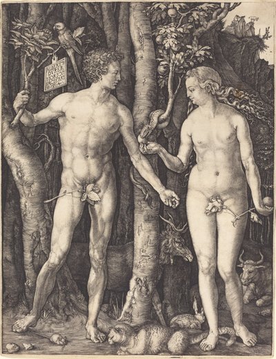 Adán y Eva de Albrecht Dürer