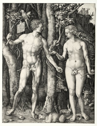 Adán y Eva de Albrecht Dürer