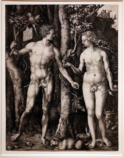 Adán y Eva de Albrecht Dürer