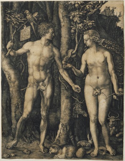 Adán y Eva de Albrecht Dürer