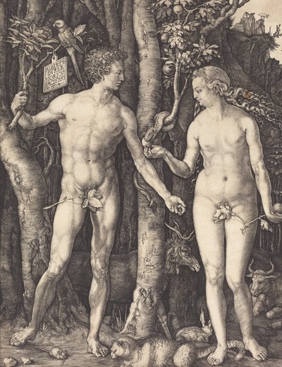 Adán y Eva de Albrecht Dürer