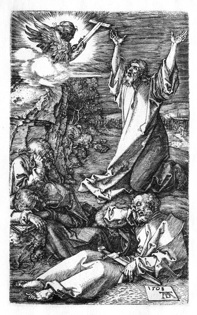 Agonía en el Jardín de Albrecht Dürer