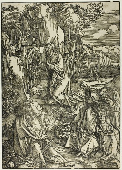 Agonía en el Jardín, de La Gran Pasión de Albrecht Dürer