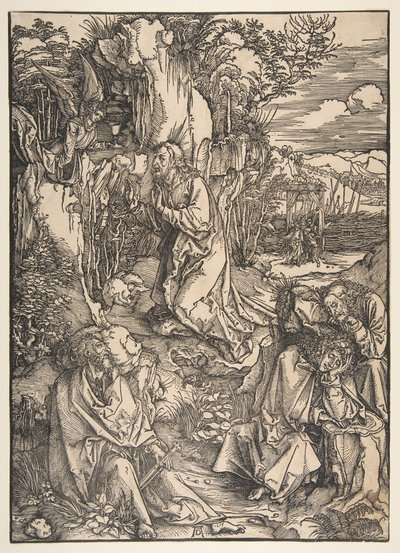 Agonía en el jardín de Albrecht Dürer