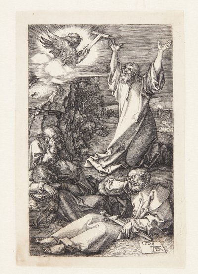 Agonía en el jardín de Albrecht Dürer