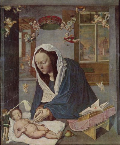 Albrecht Dürer Panel central Altar Mariano de Albrecht Dürer