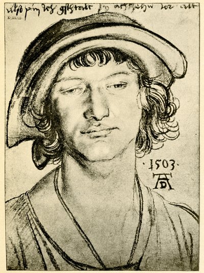 Retrato anónimo de Albrecht Dürer