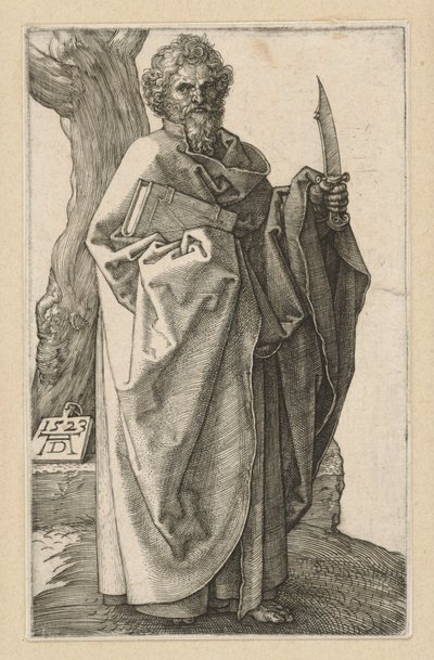 El apóstol Bartolomé de Albrecht Dürer