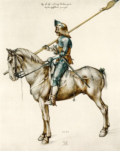 Armadura de un caballero alemán de Albrecht Dürer