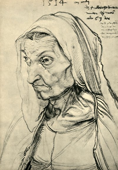 Barbara Dürer, 1514, 1943 de Albrecht Dürer