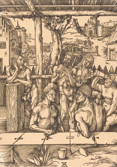 Casa de Baños, c. 1496-1497 de Albrecht Dürer