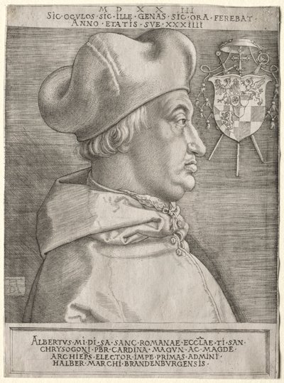 Cardenal Albrecht de Brandeburgo - La Gran Placa de Albrecht Dürer