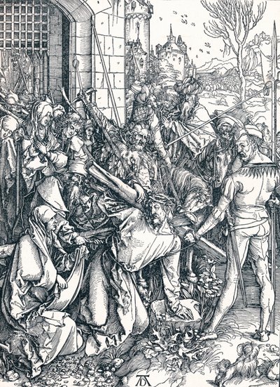 Cristo llevando la Cruz, 1498 1906 de Albrecht Dürer