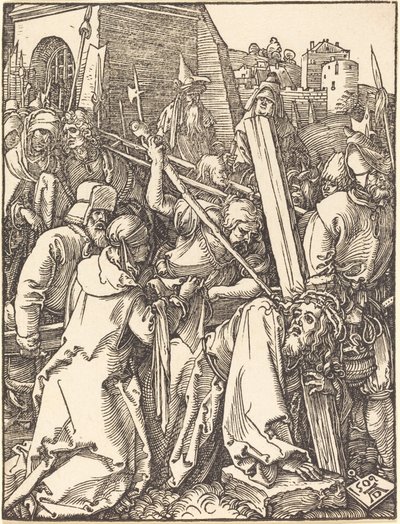 Cristo llevando la cruz de Albrecht Dürer