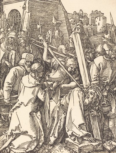 Cristo llevando la cruz, 1509 de Albrecht Dürer